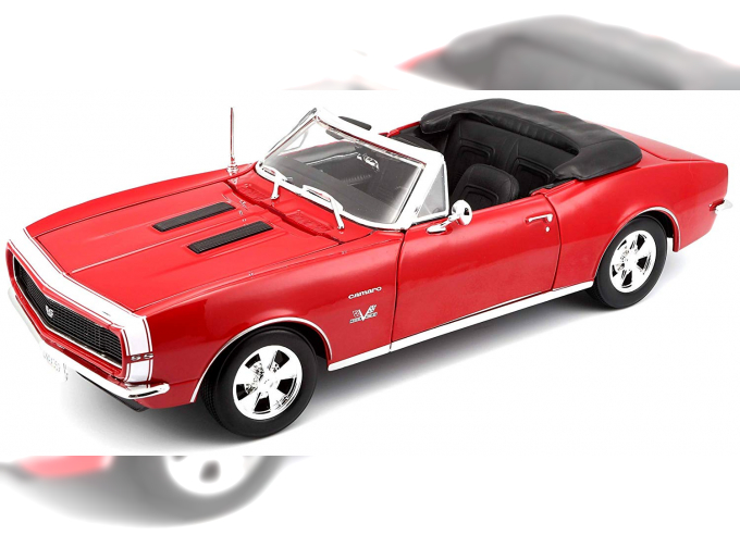 CHEVROLET Camaro SS 396 Convertible (1967), red