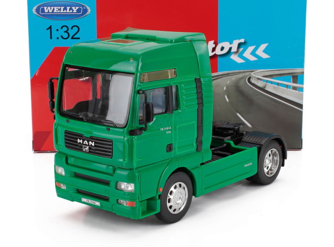 MAN Tractor Truck 2-assi (2012), green