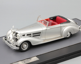 MERCEDES-BENZ W24 540K Vanden Plas Convertible (1938), silver