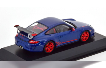 PORSCHE 911 (997) GT3 RS 3.8 (2009), bluemetallic red