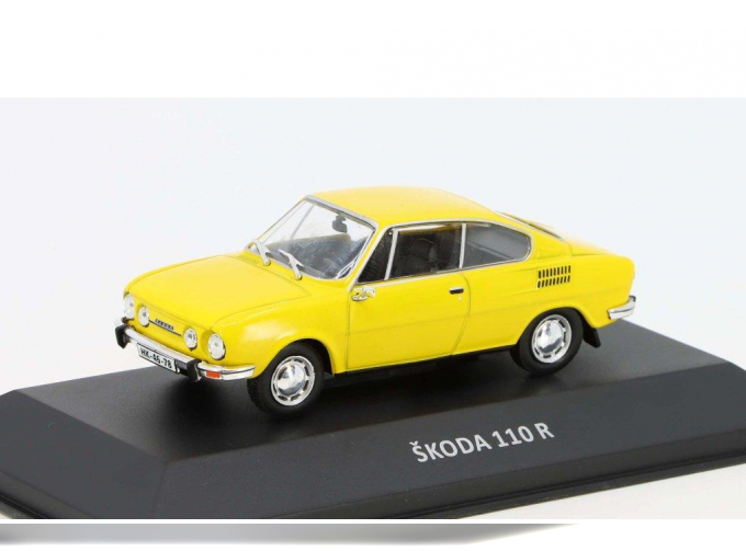 SKODA 110R Coupe (1973), yellow