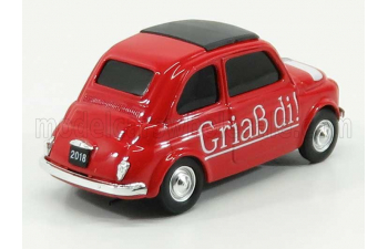 FIAT 500 Brums Austria Servus - Griab Di ! 2018, Red