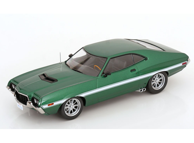 FORD Gran Torino Coupe 1972, green