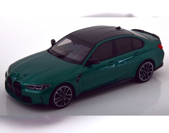 BMW M3 (2020), green-metallic