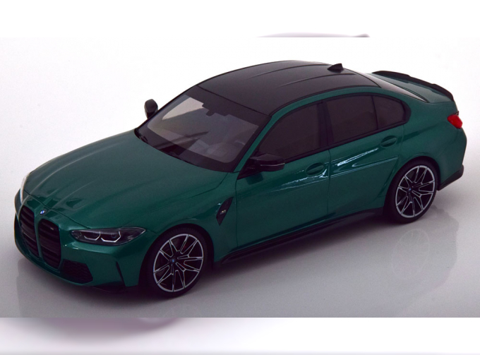 BMW M3 (2020), green-metallic