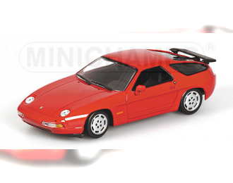 PORSCHE 928 S4 (1991), red