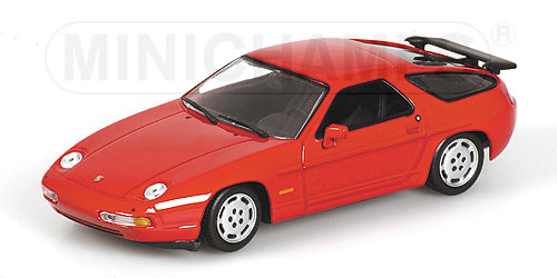 PORSCHE 928 S4 (1991), red
