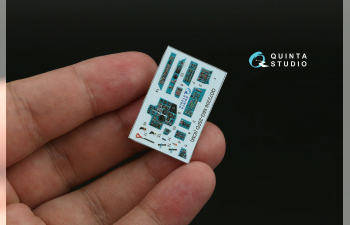 3D Декаль интерьера кабины МиГ-25ПД (ICM)