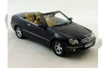 MERCEDES-BENZ CLK 350 Convertible (2005), Mercedes-Benz Offizielle Modell-Sammlung 31, темно-синий