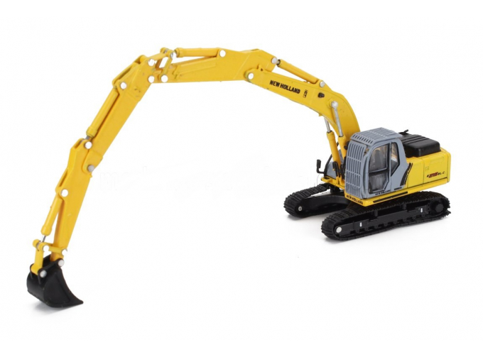 NEW HOLLAND E215b Lc Demolition Escavatore Cingolato Tractor Excavator, Yellow Grey Black