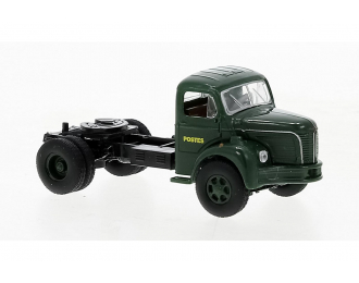 BERLIET TLR 8 SZM - Postes седельный тягач (1950), зеленый