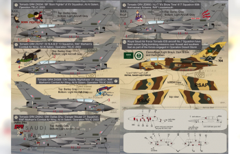 Декаль Panavia Tornado Part 2 The complete set 2 leaf