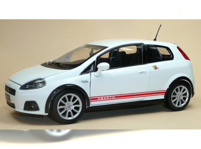 FIAT Grande Punto Abarth SS 2009 белый