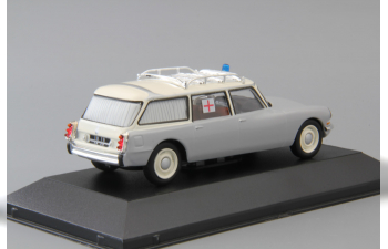 CITROEN ID 19 "Ambulance" (1965), white / silver