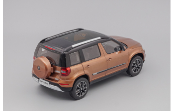 SKODA Yeti (2013), brown