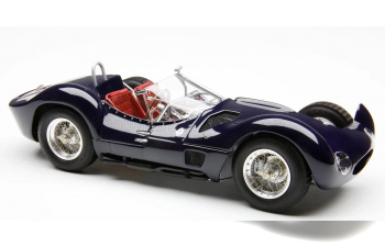 MASERATI Tipo 60/61 Spider Birdcage Cgs25 Cut-off (1960) - Con Vetrina - With Showcase, Blue