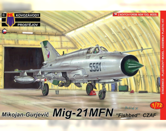 Сборная модель KPM0018 MiG-21-MFN “Fishbed CzAF”