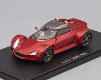 Ken Okuyama 8 Coupe (2008), dark red