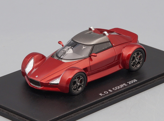 Ken Okuyama 8 Coupe (2008), dark red