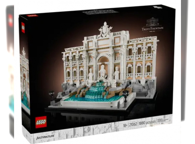 Сборная модель Lego Architecture Trevi Fountain - 1880 pcs