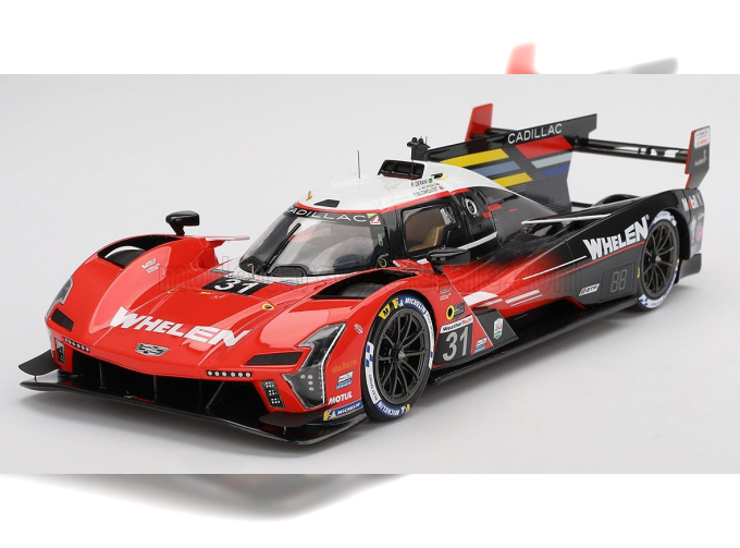 CADILLAC V-series R 5.5l V8 Team Whelen Cadillac Racing №31 2nd Imsa 24h Daytona (2024) Jack Aitken - Tom Blomqvist - Pipo Derani, Red Black