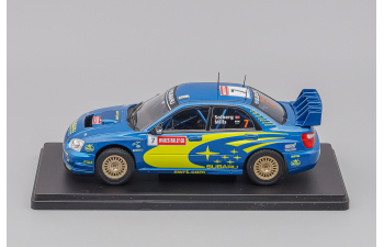 SUBARU Impreza S9 WRC #7 "555 Subaru WRT" Solberg/Mills Winner Rally Wales Чемпион мира (2003)