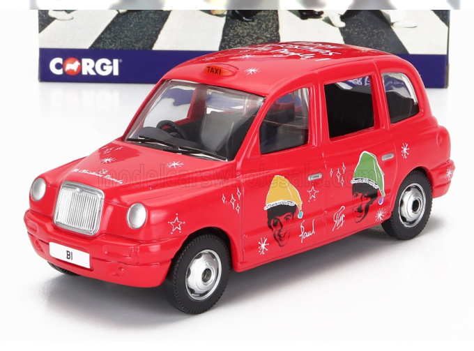 AUSTIN London Taxi Lti Tx4 (2007) - The Beatles - Christmas Taxi, Dark Pink