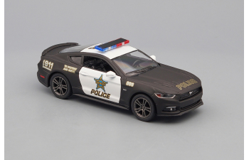 FORD Mustang GT Police (2015), matte black / white