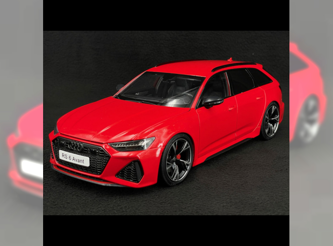 AUDI RS6 Avant (2021), red