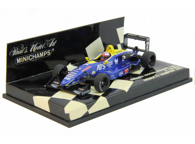 RENAULT Dallara Sodemo F301 R. Fukuda French F3 Champion (2001), blue / yellow