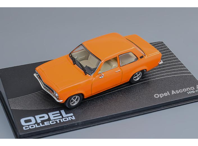 OPEL Ascona A (1970-1975), orange