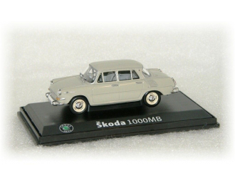 SKODA 1000 MB 1964, gray biege