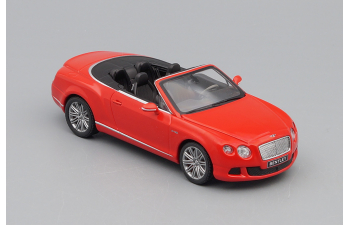 BENTLEY Continental GT Speed Convertible 2012, St.James red