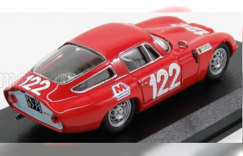 ALFA ROMEO Tz1 Scuderia Pagaso N122 Targa Florio (1966) Lo Piccolo - Sutera, Red