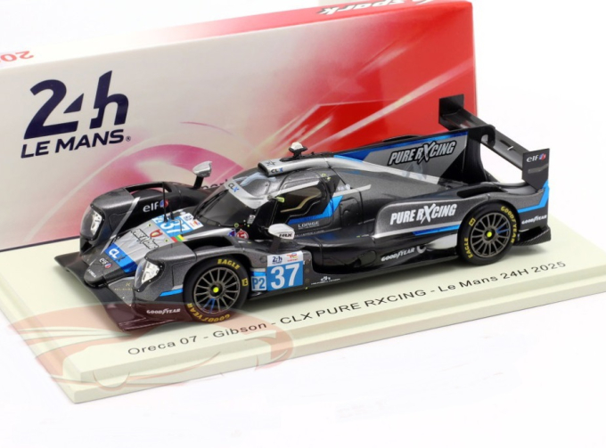 ORECA 07 #37 24h LeMans 2025 CLX Pure Rxcing Alex Malykhin, Tom Blomqvist, Tristan Vautier (2025)