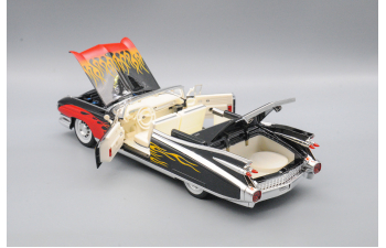 CADILLAC Eldorado 59 чёрный, пламя, 24 см.