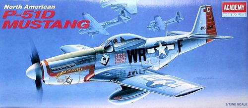 Сборная модель Американский истребитель North American P-51D Mustang