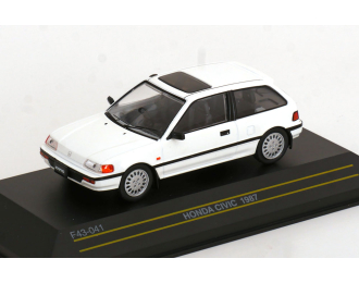HONDA Civic (1987), white