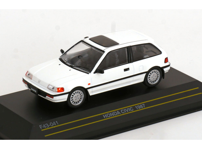 HONDA Civic (1987), white