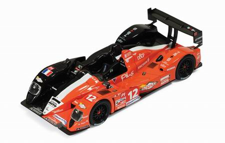 ORECA COURAGE LC70E 12 Le Mans (P.Ragues - F.Mailleux - D.Andre) 2009, красный с черным