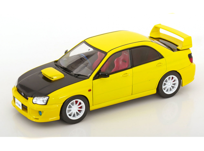 SUBARU Impreza WRX STi Streetfighters (2003), yellow black