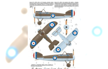 Сборная модель Bristol M.1C “Wartime Colours”