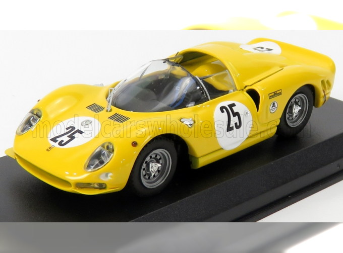 FERRARI 365 P2 N 25 24h Daytona 1966 Bianchi - Van Ophem - Jean Beurlys, Yellow