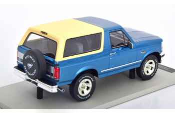 FORD Bronco 4x4 Hard-top Closed (1992), Blue Beige