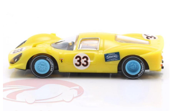 FERRARI 412 P №33 24h Daytona Willy Mairesse, Jean Blaton (1967), yellow