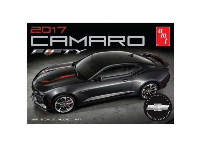 Сборная модель Chevrolet Camaro 50th Anniversary, plastic modelkit 2017