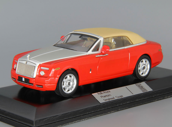 ROLLS-ROYCE Phantom Drophead Coupe (2007), red