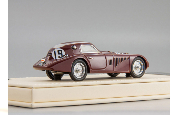  ALFA ROMEO 8C 2900 #19 - 24h Le Mans (1938), dark red