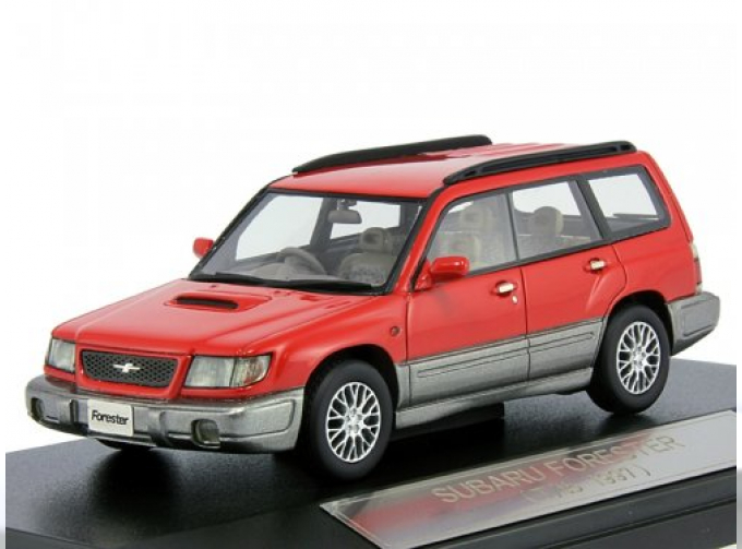 SUBARU Forester T/tb 4WD (1997), red