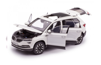 SKODA Karoq рестайлинг (2021), белый